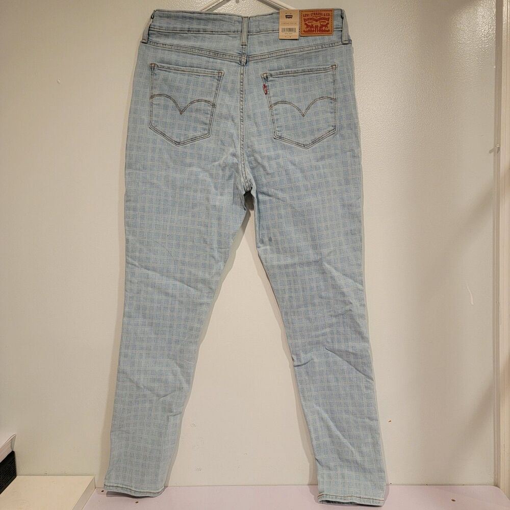 Levi's 721 Jeans Women's Size 14 Medium 32X30 High-Rise Skinny Slim Denim New - Picture 4 of 10